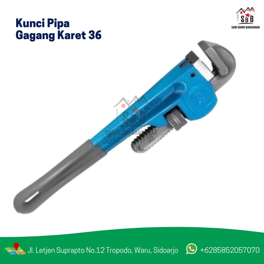 Kunci Pipa GG Karet 36